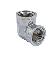 Кут 1'' ВВ (хром) Koer KF.L10F.CHR (KF0126)