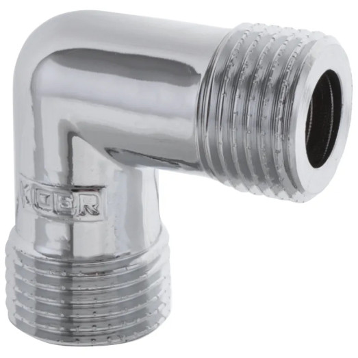 Кут 1/2'' ЗЗ (хром) Koer KF.L06M.CHR (KF0130)