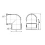 Угол SD Forte 1 1/2" ВВ SF36840