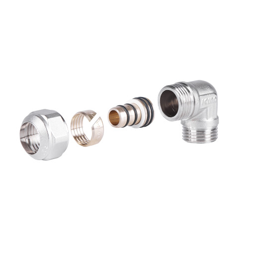 Уголок обжимной Icma 16х1/2" ЗР №534 (81534ADGH06)