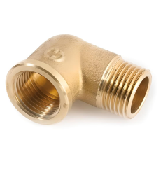 Кутник General Fittings із внутрішньо-зовнішньою різьбою 1/2"x1/2" (2700.24-1/2")