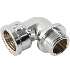 Кутник General Fittings із внутрішньо-зовнішньою різьбою 1/2"x1/2" (2700.24B-1/2")
