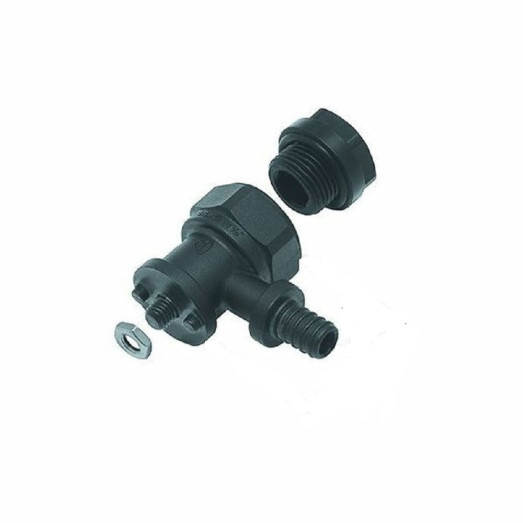 Уголок настенный из KAN PPSU Push, с короткой заглушкой 12x2/G1/2" (1109285001)