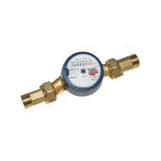 Счетчик воды Bmeters GSD8-I со штуцерами 3/4" ХВ L=130 мм (53454)