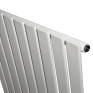 Радіатор трубчастий ARTTIDESIGN Livorno 9/1800/612/50 вертикальний білий матовий (LV.9.180.61.5.W)