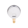 Глицериновый манометр Thermo Alliance Forte 63 мм 1/4" с нижним подключением 0-16 бар (TAF170G16B)