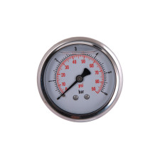 Манометр с глицерином Thermo Alliance Forte 6 бар 1/4" заднее подключение (TAF171G6B)