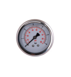 Манометр с глицерином Thermo Alliance Forte 6 бар 1/4" заднее подключение (TAF171G6B)