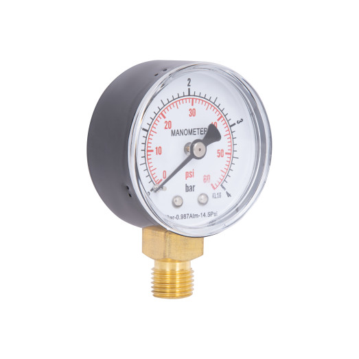 Манометр Thermo Alliance Standart 50 мм 1/4" нижнее подключение (SD1704B)