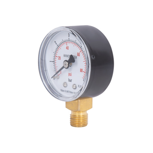 Манометр Thermo Alliance Standart 50 мм 1/4" нижнее подключение (SD1706B)