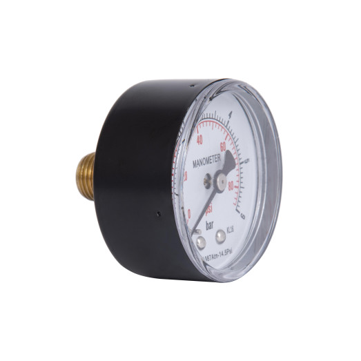Манометр Thermo Alliance Standart 6 бар 1/4" заднее подключение (SD1716B)