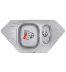 Мийка кухонна Haiba 100x50 (Satin) (HB0524)