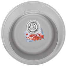 Мийка кухонна Haiba 490 (Satin) (HB0534)