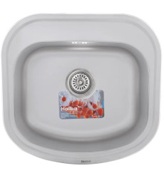 Мийка кухонна Haiba 49x47 (decor) (HB0535)