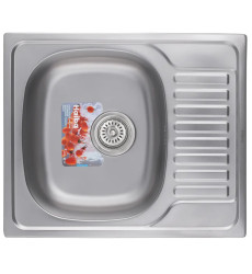 Мийка кухонна Haiba 58x48 (Satin) (HB0645)