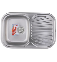 Мийка кухонна Haiba 74x48 (decor) (HB0559)