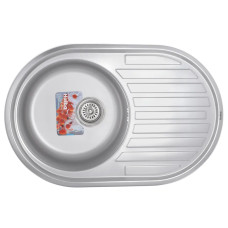 Мийка кухонна Haiba 77х50 (Satin) (HB0563)