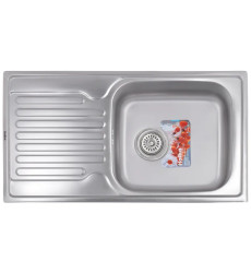 Мийка кухонна Haiba 78x43 (Satin) (HB0566)