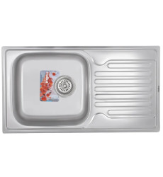 Мийка кухонна Haiba 78x50 (Satin) (HB0647)