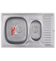 Мийка кухонна Haiba 78x50 Armonia (decor) (HB0651)