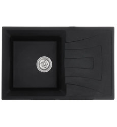 Мийка кухонна Haiba HB8104-G226 Black 780x500x200 (HB0987)