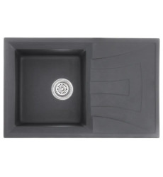 Мийка кухонна Haiba HB8104-G228 Gray 780x500x200 (HB0988)