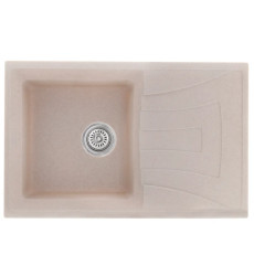 Мийка кухонна Haiba HB8104-G319 sand 780x500x200 (HB0989)