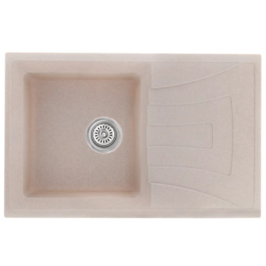 Мийка кухонна Haiba HB8104-G319 sand 780x500x200 (HB0989)