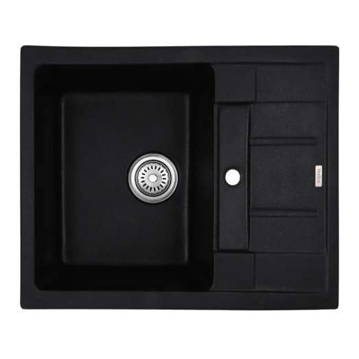 Мийка кухонна Haiba HB8210-G226 Black 620x500x200 (HB0983)