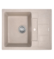 Мийка кухонна Haiba HB8210-G319 sand 620x500x200 (HB0985)