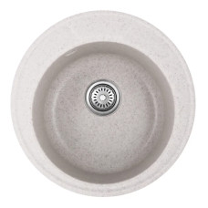 Мийка кухонна Haiba HB8301-G322 Beige 490x180 (HB0974)