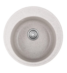 Мийка кухонна Haiba HB8301-G322 Beige 490x180 (HB0974)