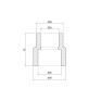 Муфта PPR Alfa Plast 25х20 мм (APREDU2520X)
