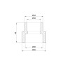 Муфта PPR Alfa Plast 40х32 мм (APREDU4032X)