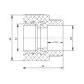 Муфта PPR Blue Ocean 25х3/4" ВР (BOIAXX2502XXX)