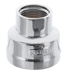 Муфта редукційна 1/2"х1" (хром) Koer KF.C0610.chr (KF0119)