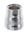Муфта редукционная 1/2″ х3/4″ (хром) Koer KF.C0608.chr (KF0122)