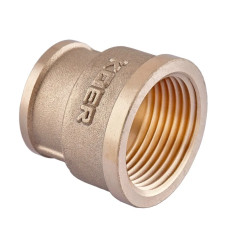 Муфта редукційна Koer KF.C0608.WN - 3/4"x1/2" без нікелю (MX1497)