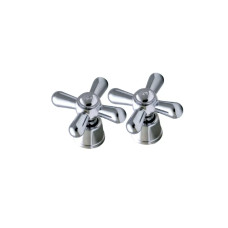 Набір ручок Haiba Smes Handles SET-02 (без кран-букси, пара) (AC0693)