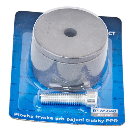 Плоская насадка для паяльника PPR труб 40 мм EUROPRODUCT EP.WS040 (EP6101)