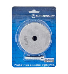 Насадка плоская для паяльника Europroduct EP.WS050 PPR труб 50mm (EP6102)