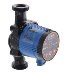 Насос циркуляційний енергозберігаючий KOER KP.N25/6-180  Н=6М, Q=3,3кбМ, P=8-43Вт (з кабелем і гайка