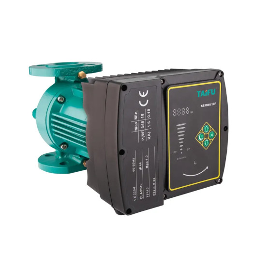 Насос циркуляційний фланцевий енергозберігаючий Taifu star GRS 40/10F, H=10M, Q=14,4кбМ, P=340 Вт (TF0084)