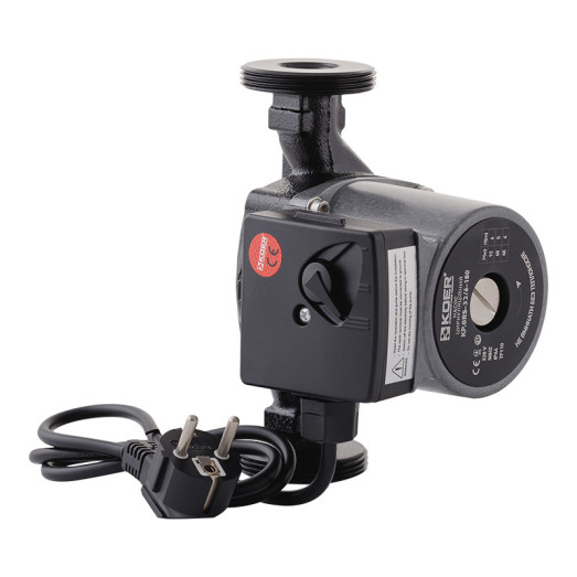 Насос циркуляционный KOER KP.GRS-32/6-180 (с гайками, кабелем и вилкой) (KP2899)