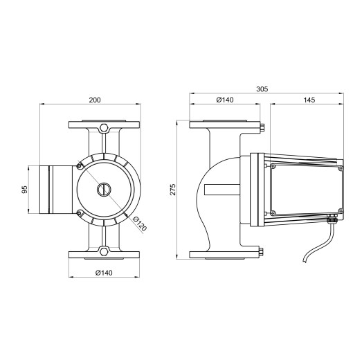 Насос циркуляційний Thermo Alliance LPA50-14-1000 (LPA50141000)