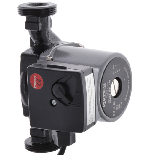 Насос циркуляційний KOER 25/6-180 (з кабелем, обмотка - мідь, гайки)