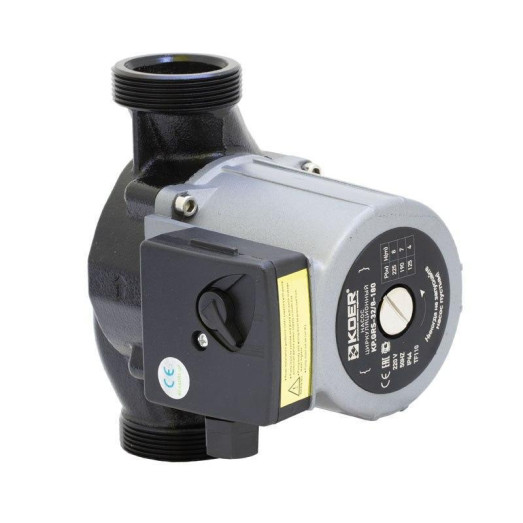 Насос циркуляційний відцентровий KOER KP.GRS-32/8-180 (з гайками, кабелем та вилкою) (KP0252)