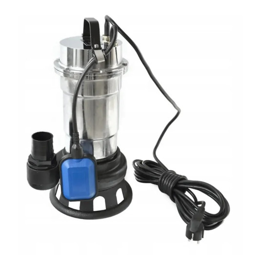 Насос дренажно-фекальний Vodomet SWP 15-12-2.5 у корпусі з нержавіючої сталі (VO4150)