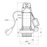 Насос дренажний Thermo Alliance QSD6-22-0,75 0,75 кВт (TAQSD622075)