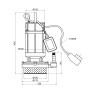 Насос дренажный Thermo Alliance QXD3-30-1,1 1,1 кВт (TAQXD33011)